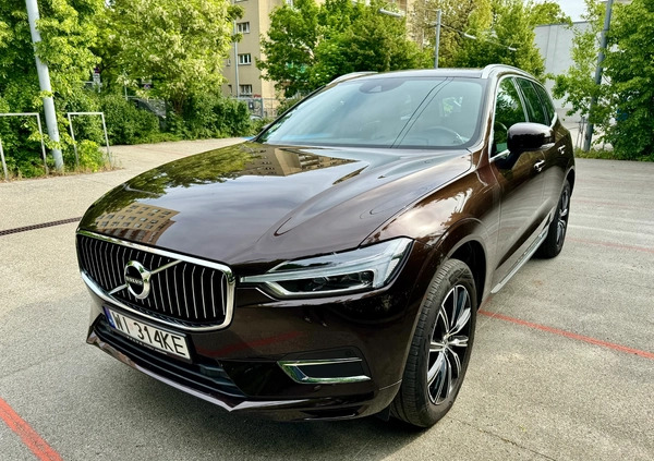 Volvo XC 60 cena 156000 przebieg: 83900, rok produkcji 2020 z Warszawa małe 67